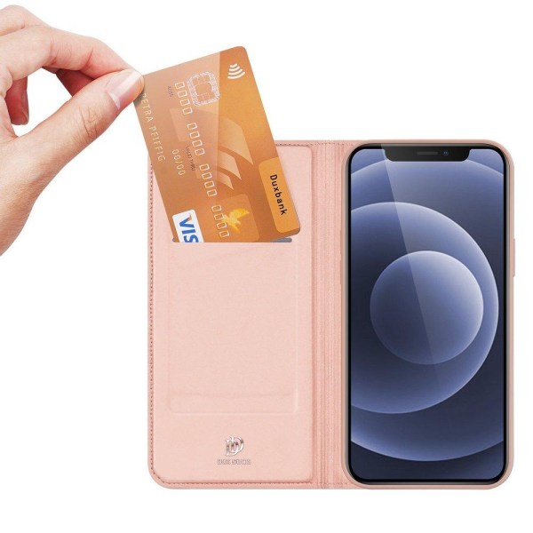 Dux Ducis Skin Series Wallet Case iPhone 13 mini - Pink Pink