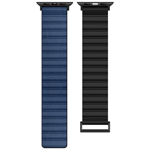 Beline Apple Watch (42/44/45/49mm) Armbånd Magnetisk Pro - Blå Blå