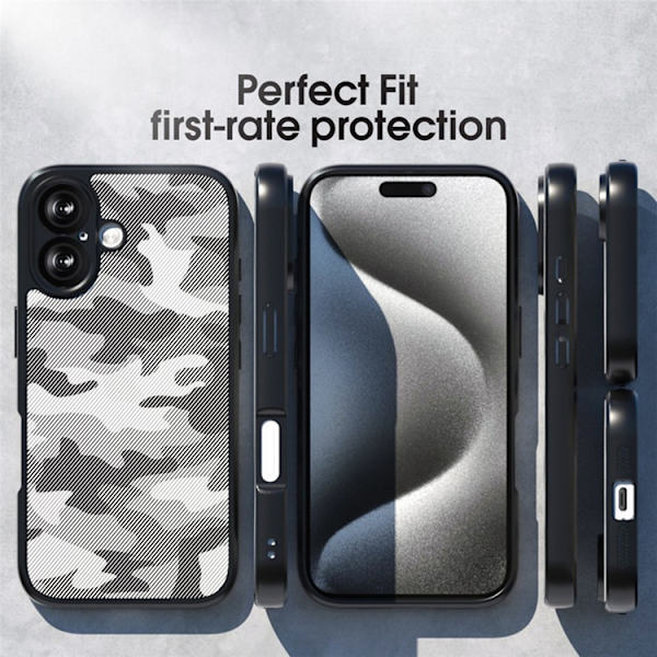IBMRS Mobilskal till iPhone 17 Anti-Fall Soft Grön