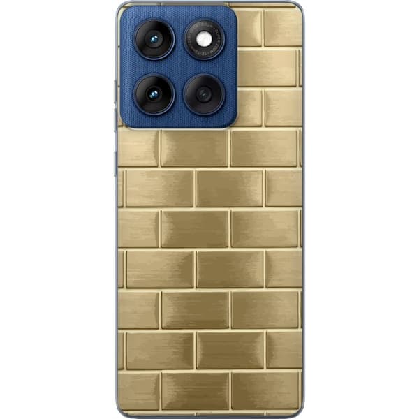 Mobilskal till Motorola Edge 60 med Gyllene Murstenar