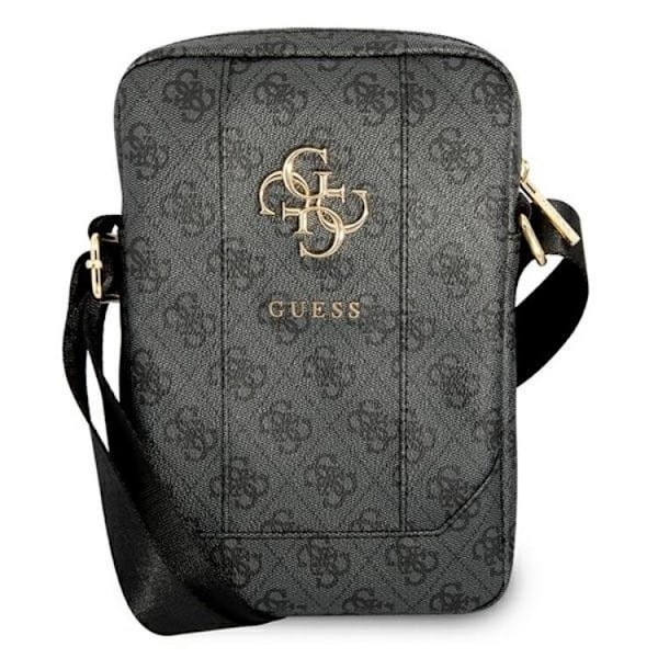 Guess Torba 8" Datorfodral Big Metall Logo - Grå Grå