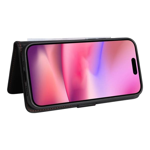 BETOPNICE iPhone 16 Plånboksfodral Magnetiskt Detachable Konstläder - Blå