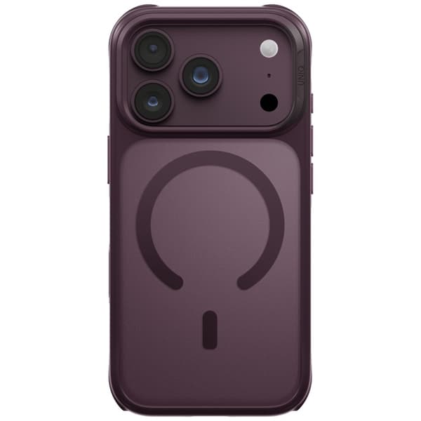 Uniq Mobilskal för iPhone 18 Pro Max/17 Pro Max MagSafe Veren - Burgundy