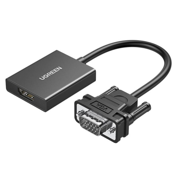 Ugreen HDMI-kaapelisovitin - HDMI 0,15m - musta
