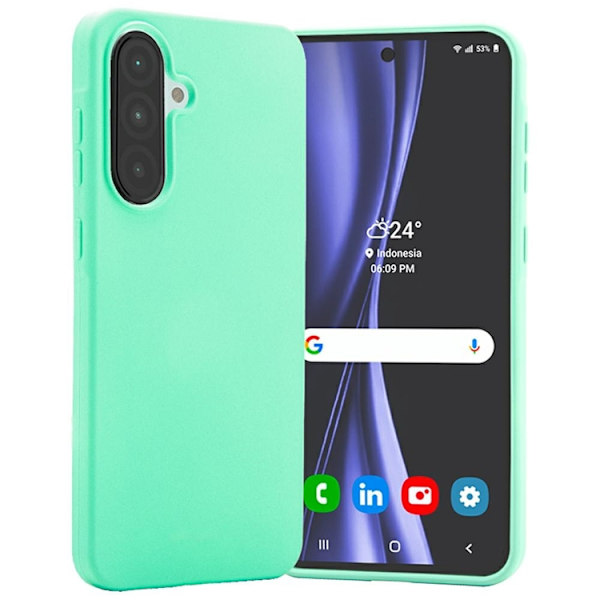 Mercury Mobilskal till Galaxy A56 Soft - Mint Grön