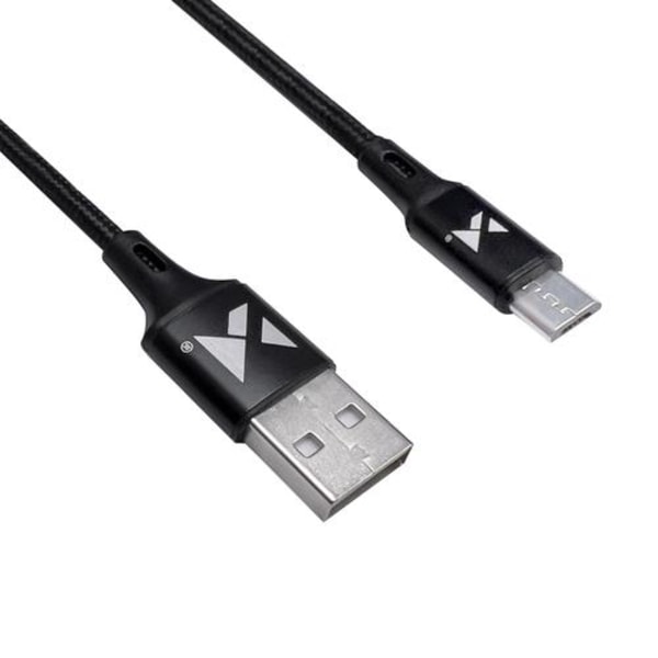 Wozinsky Micro USB Kabel 1m - Sort Black