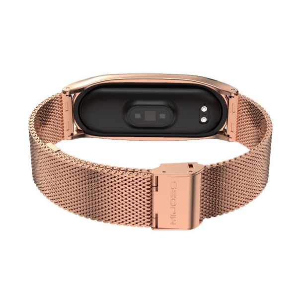 Tech-Protect Milanese-ranneke Xiaomi Mi Smart Band 5 - Rose Gold