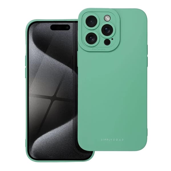 Roar iPhone 15 Pro -puhelimen kuori Luna - Vihreä Grön