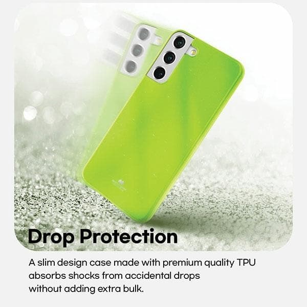 Mercury Telefontaske til iPhone 13 Pro Jelly - Lime