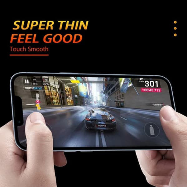 Bestsuit Xiaomi Redmi Note 14 Flexibel Hybrid Glas Full Glue Svart