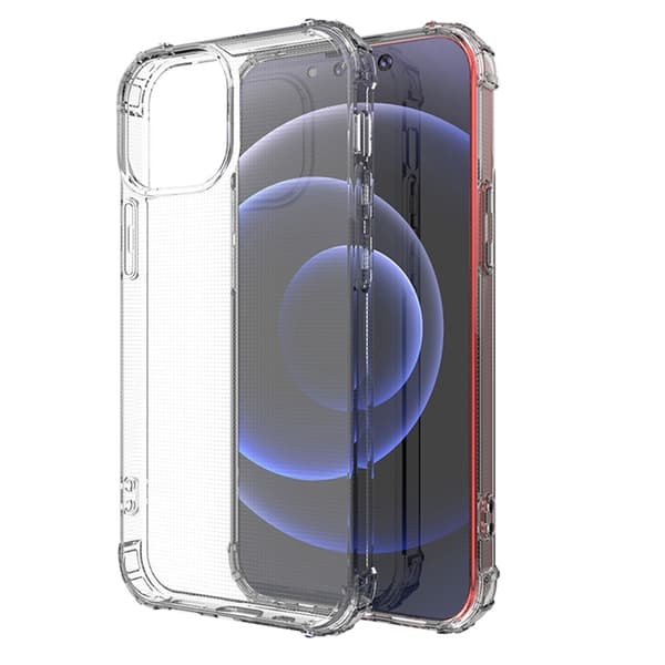Mjukt Shockproof Skal iPhone 13 Mini - Clear Transparent