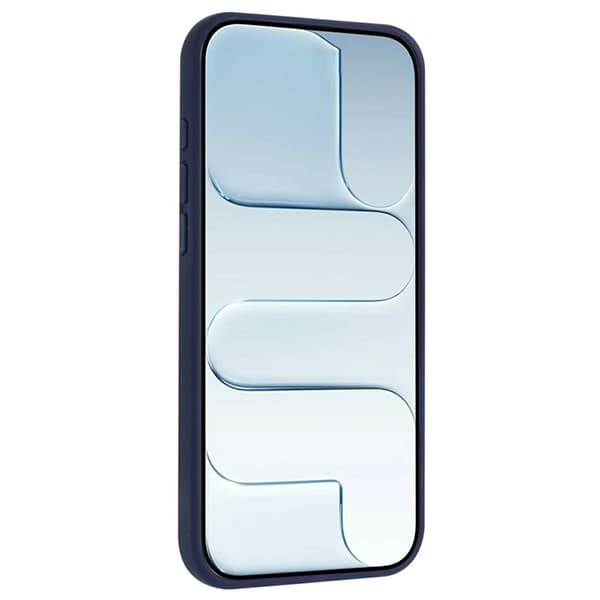 Mobilskal till iPhone 15 MagSafe Rotary Kickstand Skin Touch - Blå Blå