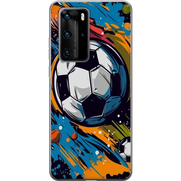 Mobilskal till Huawei P40 Pro med Fotbollar