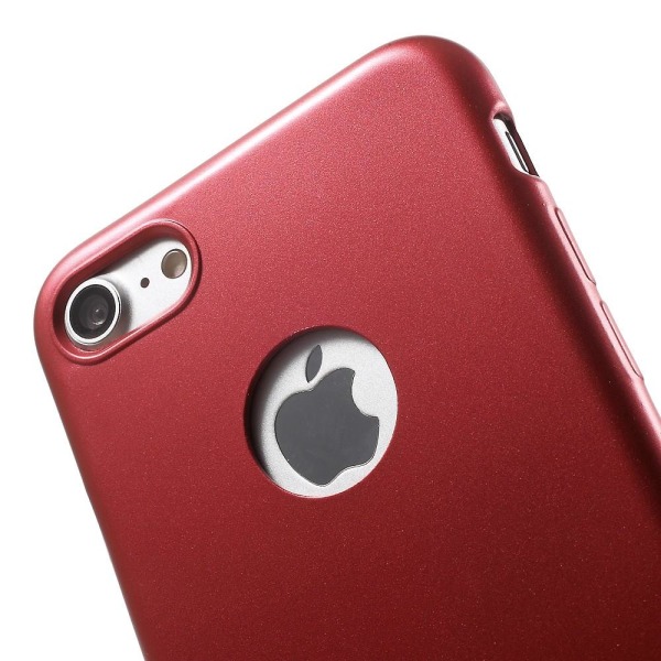 Tunt Flexicase Mobilskal till iPhone 7 Plus - Röd Röd