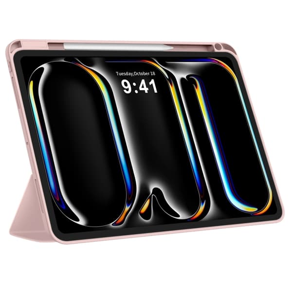 Tech-Protect iPad Pro 13 (2024) Etui - Lyserød Rosa