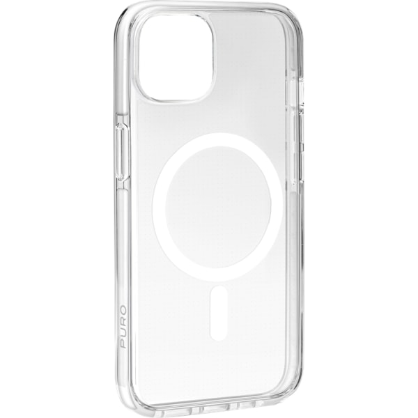 Puro iPhone 15 Plus Mobilcover Magsafe Lite Pro - Gennemsigtig