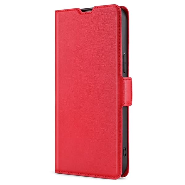 Xiaomi 13 Lite Plånboksfodral Dual Magnetic Clasp - Röd