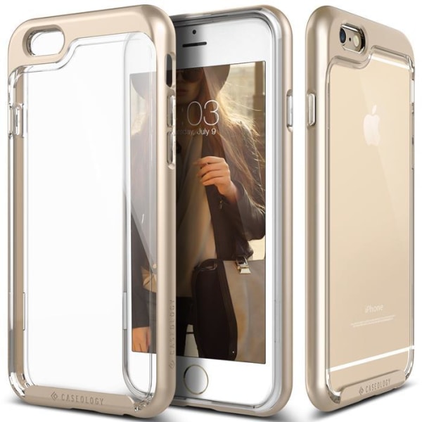Caseology SkyFall Cover til Apple iPhone 6 (S) Plus - Guld