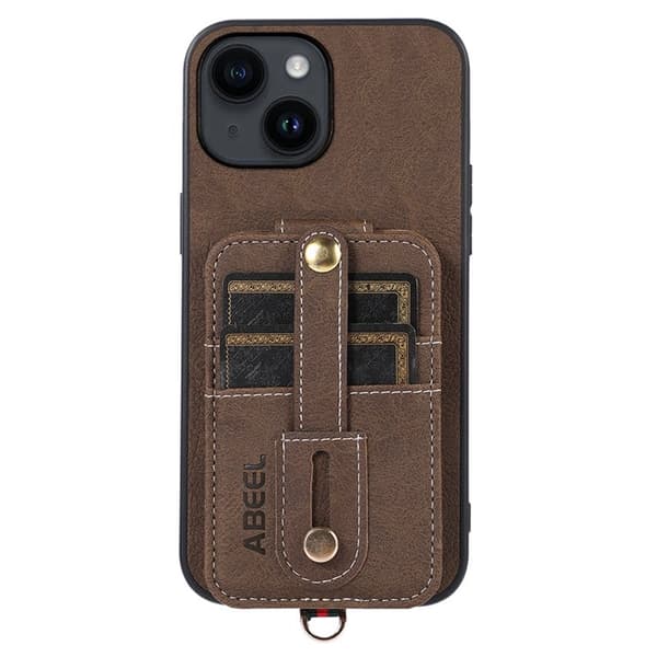ABEEL Style 02 Mobilskal till iPhone 15 Plus Bump Proof Khaki