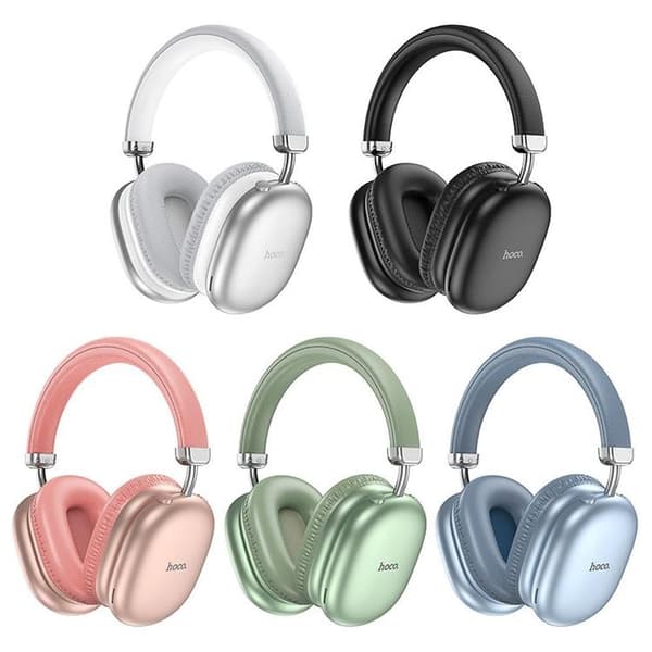 Hoco Over-Ear Hörlurar Trådlösa Bluetooth W35 Max - Rosa Rosa
