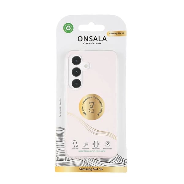 Onsala Mobilskal till Galaxy S24 Plus Recycled TPU - Transparent Transparent