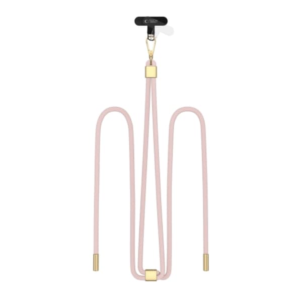 Tech-Protect Mobilstrop Crossbody C2S - Baby Pink Rosa
