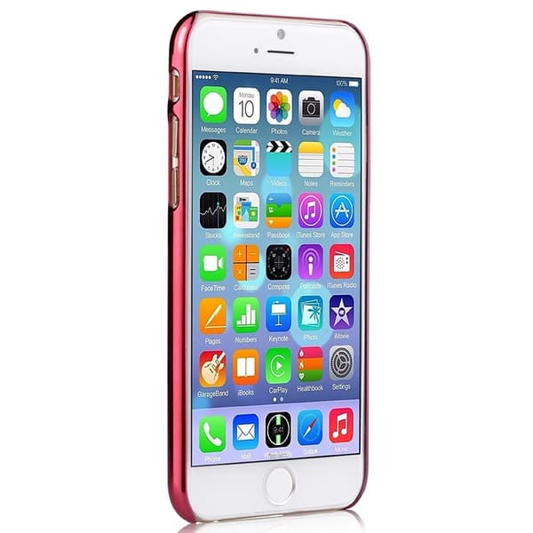 Comma BaksideSkal till Apple iPhone 6 / 6S  - Röd Red