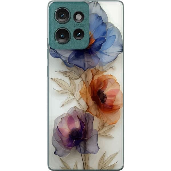 Mobilskal till Motorola Edge 50 med Silkesblommor