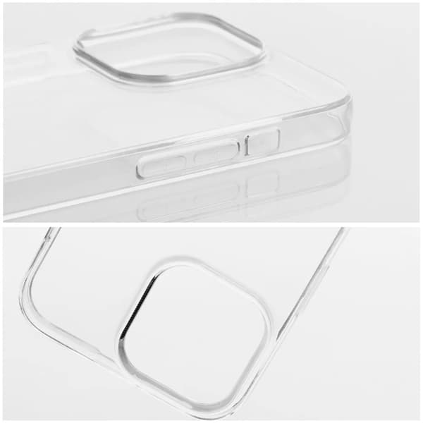 Telefontaske til iPhone 17 2mm - Gennemsigtig Transparent