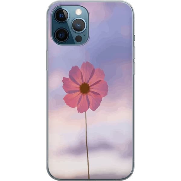 Mobilskal till Apple iPhone 12 Pro med Rosa blomma