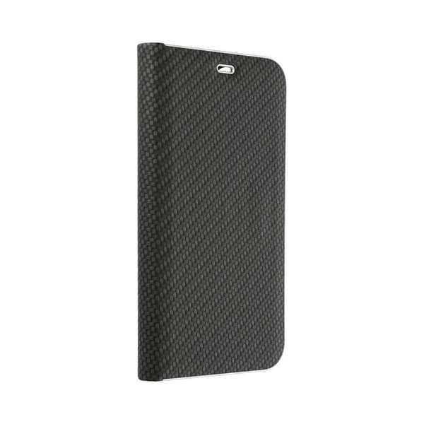 iPhone 16 Pro Max Plånboksfodral Luna Carbon - Svart Svart