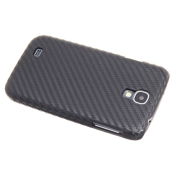 Carbon Fiber Baksideskal till Samsung Galaxy S4 i9500 - (Svart) Svart