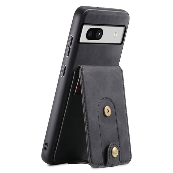 DENIOR D14 Google Pixel 7a Magnetfodral 2 i 1 PU+PC+TPU Svart