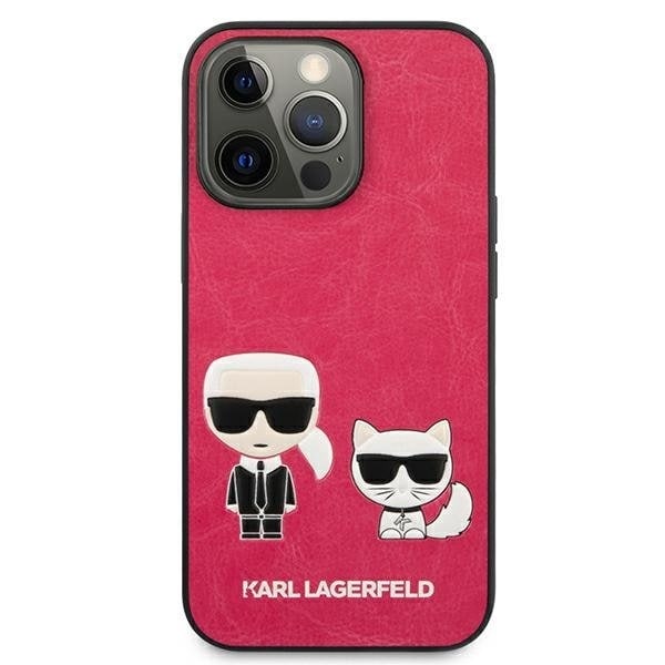 Karl Lagerfeld iPhone 13 & 13 Pro Skal - Fuchsia