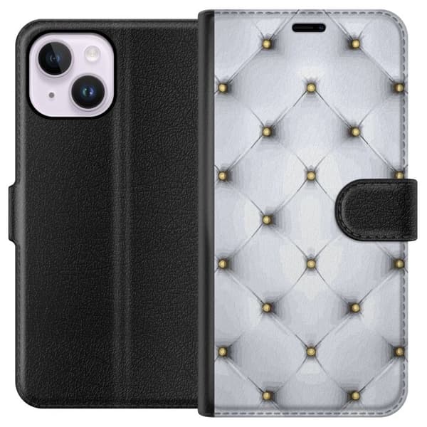 Plånboksfodral till Apple iPhone 15 Plus med Fancy