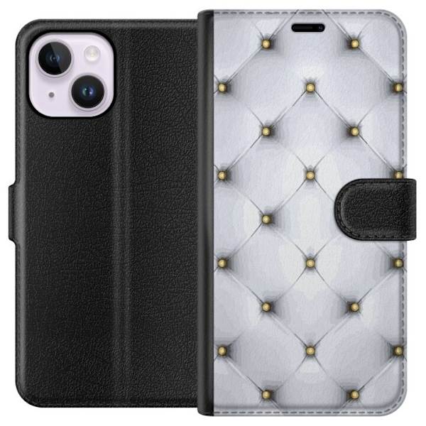 Plånboksfodral till Apple iPhone 15 Plus med Fancy