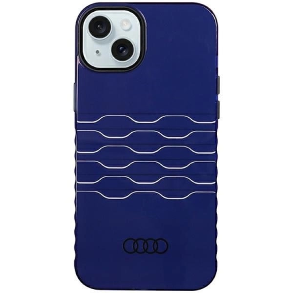 Audi iPhone 15/14 Plus mobiilikotelo Magsafe IML - sininen