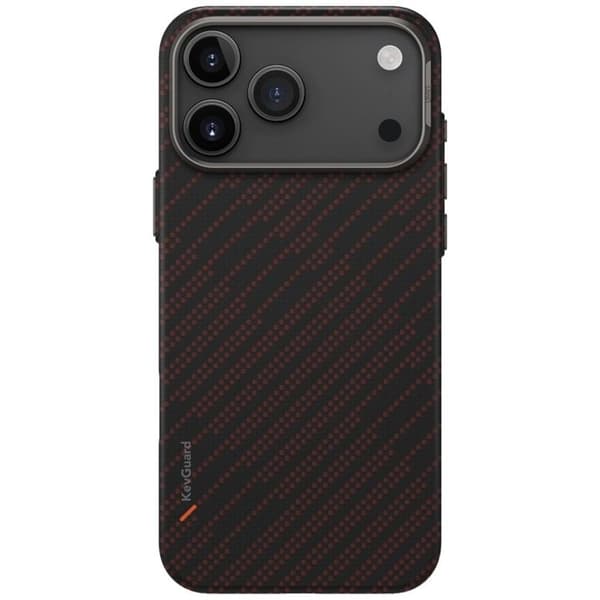 UNIQ Mobilskal till iPhone 17 Pro Max MagSafe Keva EDGE Orange