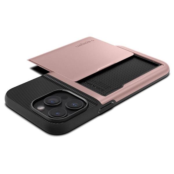 Spigen Mobilskal till iPhone 15 Pro Max Slim Armor CS - Rosa Rosa