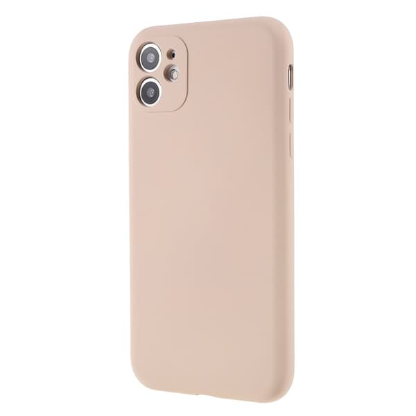 X-LEVEL Mobilskal till iPhone 11 Liquid Silicone Rosa 6.1-tum