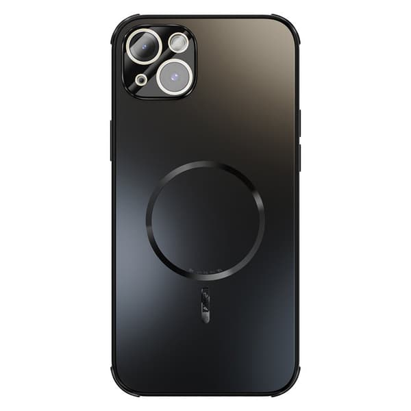 ABEEL Mobilskal till iPhone 15 Magnetiskt TPU PC KylSvart