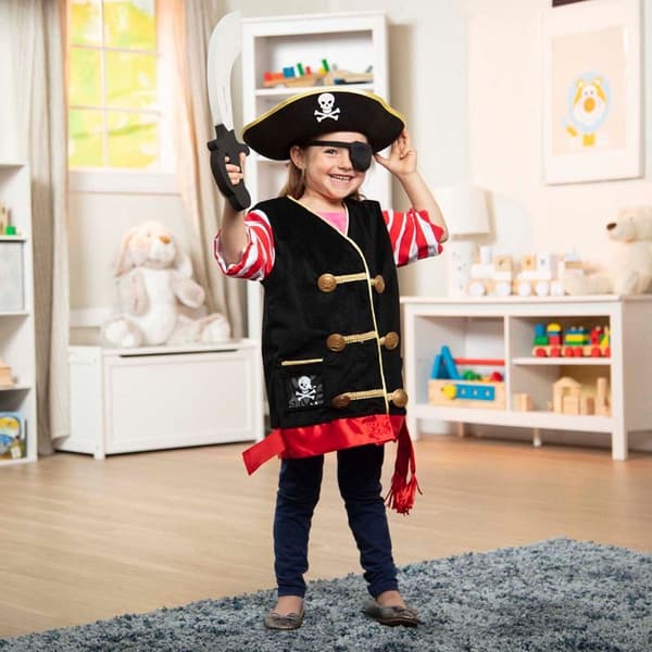 MND Kostymset Role Play Costume Set Pirate