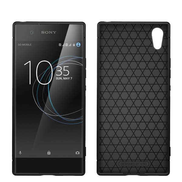 Gel MobilSkal till Sony Xperia XA1 - Svart Black