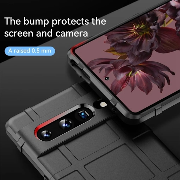 Google Pixel 7 Pro Mobilskal Grovt - Svart Svart