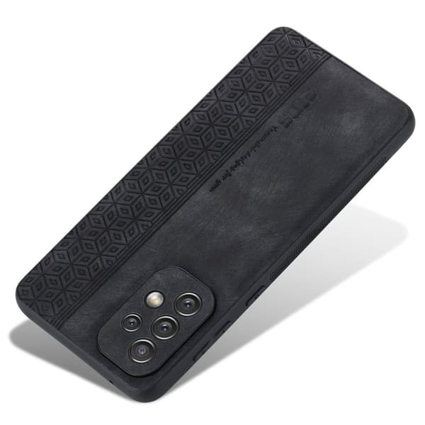 AZNS Samsung Galaxy A33 5G Plånboksfodral Konstläder - Svart