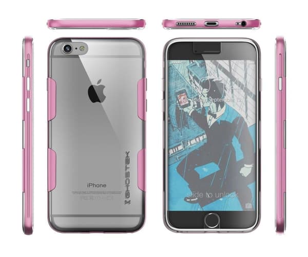 Ghostek Cloak Skal till iPhone 6(S) Plus - Rosa Pink