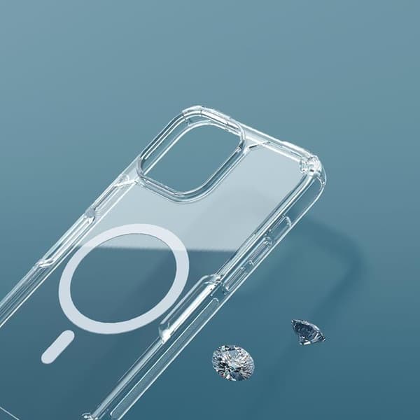 Nillkin Mobilskal till iPhone 15 Plus Magsafe Nature Pro Armored Blå