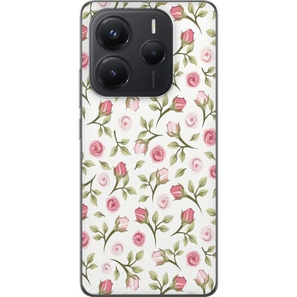 Mobilskal till Xiaomi Redmi Note 14 5G med Blommigt