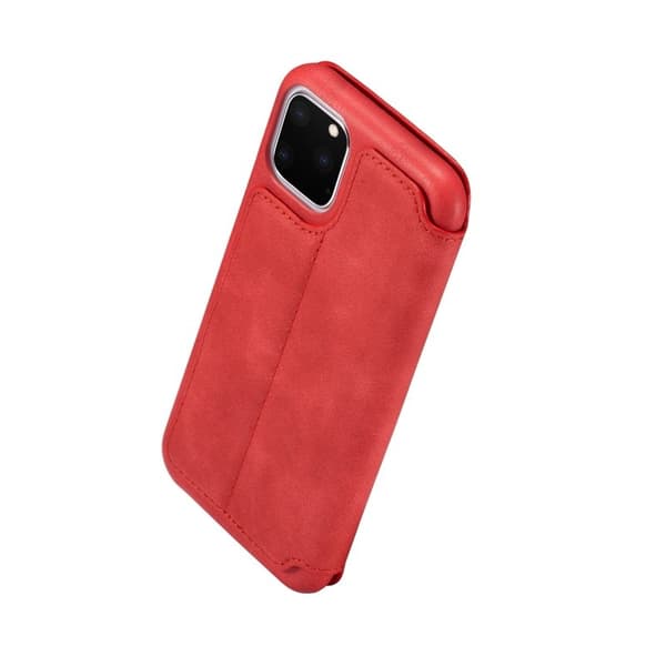 LC.IMEEKE Mobilskal till iPhone 11 Pro Äkta läder - Röd