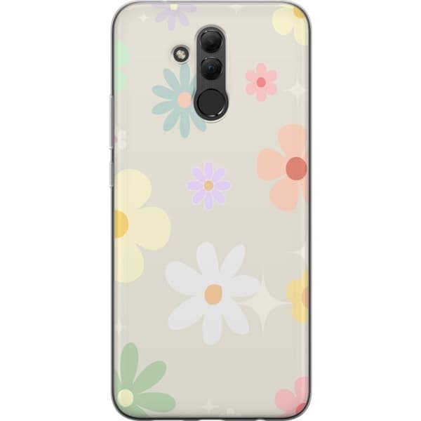 Mobilskal till Huawei Mate 20 lite med fejdande blommor